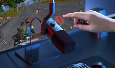 maono pd100x black one key mute