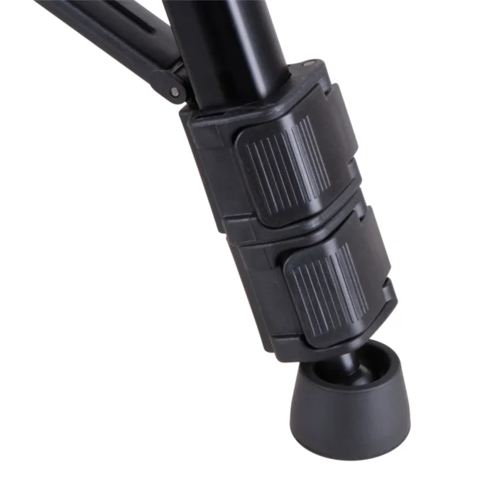 Kingjoy VT-1500 lightweight professional video tripod & VT-1510 fluid drag pan head-3 section