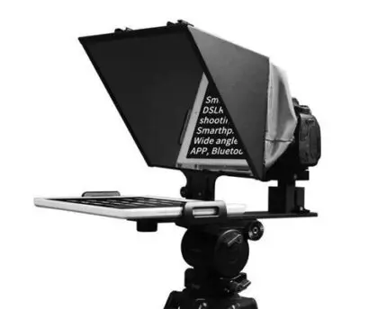 FEELWORLD TP13A Wide Angle Teleprompter supports up to 11" Smartphone/Tablet