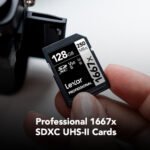 Lexar Professional UHS-II 1667x 128GB SDXC Memory Card for 4K Video