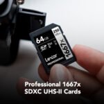 Lexar Professional UHS-II 1667x 128GB SDXC Memory Card for 4K Video