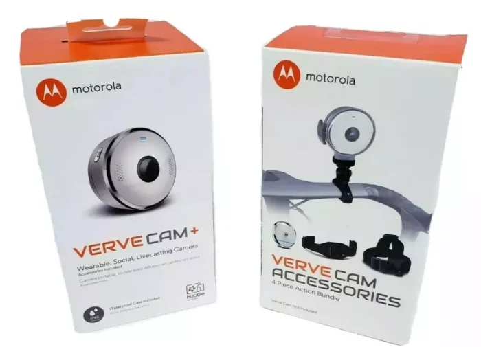 Motorola Verve Cam+ Wearable Camera Bundle