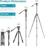 Neewer TM254 tripod