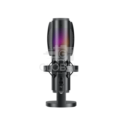 BOYA K9 USB Microphone: Studio-Grade Sound with Vibrant RGB Lighting