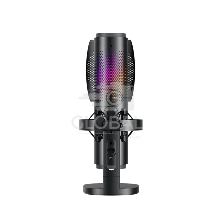 BOYA K9 USB Microphone: Studio-Grade Sound with Vibrant RGB Lighting