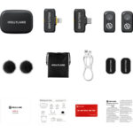 Hollyland LARK A1 Combo – Ultimate 2-Person Wireless Mic for Mobile Creators - Image 2