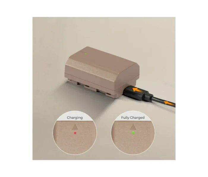 CAPTOR S-NP-FZ100(V) 2400mAh Decoded USB-C Battery for Sony Cameras – Long-Life Power Solution - Image 5