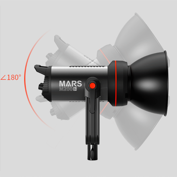 TRIOPO Mars M200Bi 200W Bi-Color LED Video Light – Professional Studio Lighting in Pakistan - Image 6