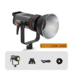 TRIOPO Mars M200Bi 200W Bi-Color LED Video Light – Professional Studio Lighting in Pakistan - Image 2