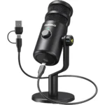 Maono PD100W AI Wireless Podcast Mic with Arm Stand – Ultimate Wireless Experience in Pakistan - Image 4