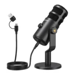 Maono PD100W AI Wireless Podcast Mic with Arm Stand – Ultimate Wireless Experience in Pakistan - Image 5