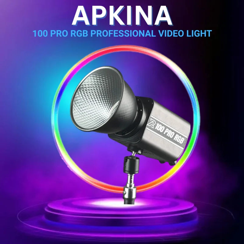 2500-5 APKINA 100 Pro RGB Video Light Pakistan